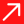 Red arrow pointing up and right